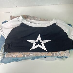 Girls Bundle 11 Pieces Shirts Shorts Pants Tank Top Clothes